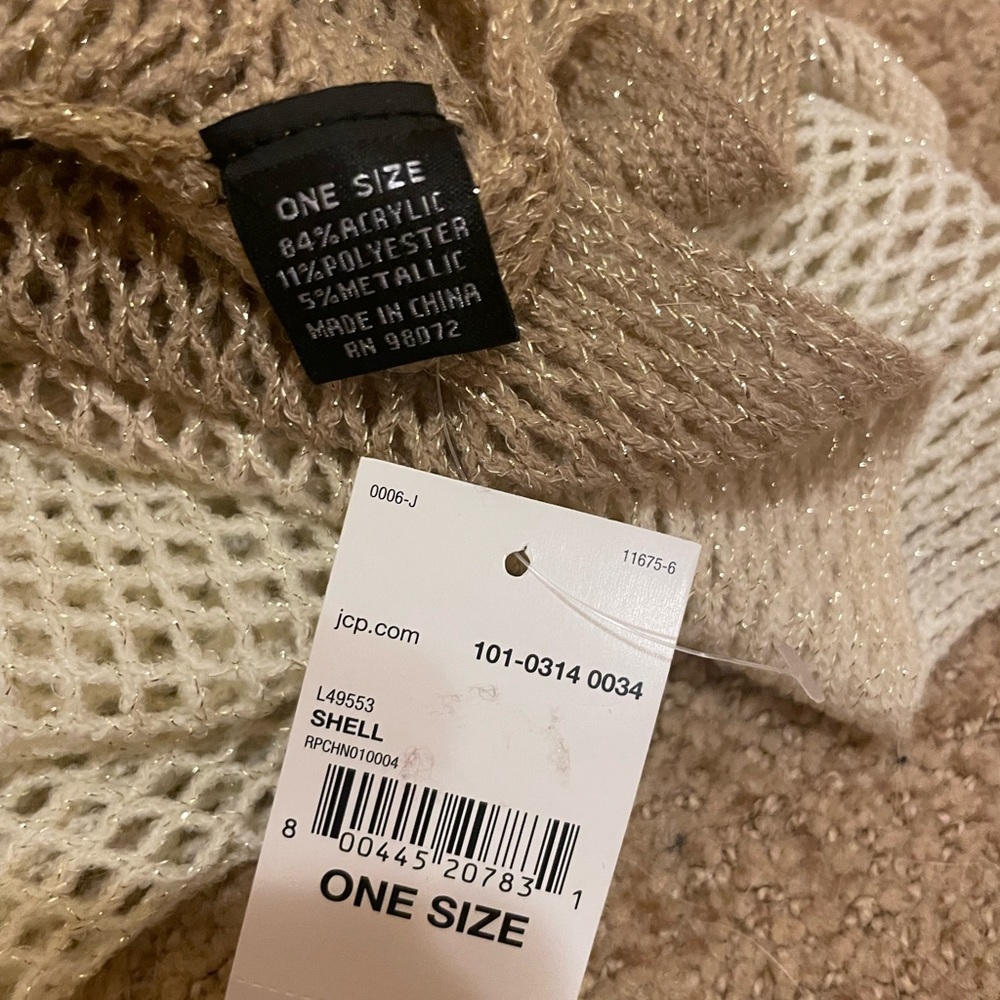 3 scarves, one is NWT